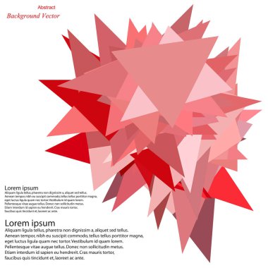soyutlama kaotik üçgen, grafik, geometrik