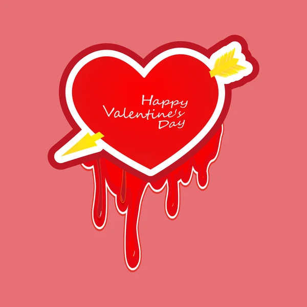 Iso punainen sydän eristetty Läpinäkyvä tausta. Realistinen romanttinen elementti. Häät, Syntymäpäivä, Vuosipäivä, Ystävänpäivä, Juhlakutsut. Vektorikuvaus . — vektorikuva