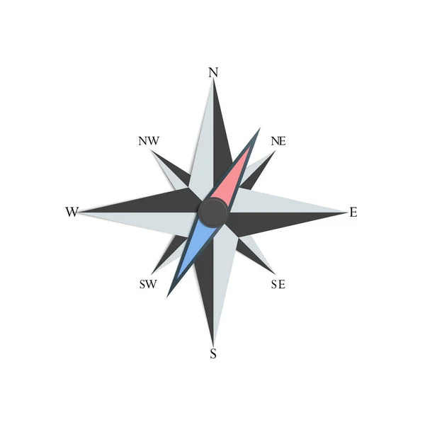 Компас компаса компаса — стоковый вектор