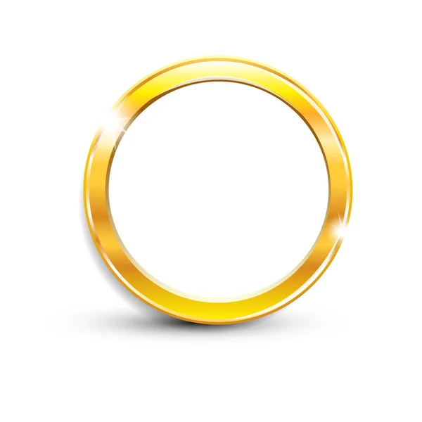 Guld ring guld ring guld ring — Stock vektor