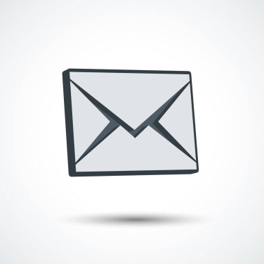 posta, zarf, beyaz arka plan yalıtılmış nesne soyut yayında mektup