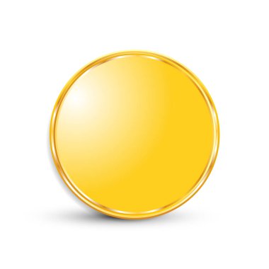 Beyaz arka plan yalıtılmış nesne soyut üzerinde sikke