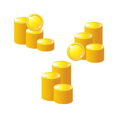 Arka plan yalıtılmış nesne soyut üzerinde sikke