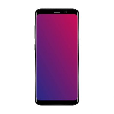 Akıllı telefon. Boş ekran arka plan üzerinde izole ile gerçekçi cep telefonu akıllı telefon. Vektör çizim yazdırma ve web öğesi için.