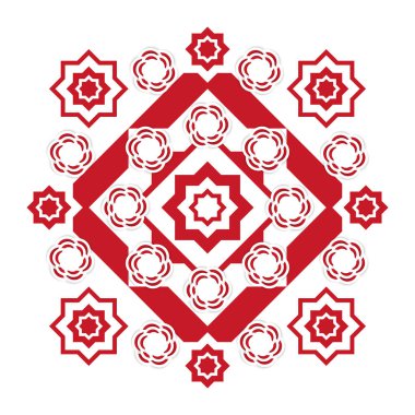 Soyut kaotik geometrik desen. Üçgenler gri ve beyaz soyutlama düzensizce bir daire çizerek beyaz arka plan üzerinde