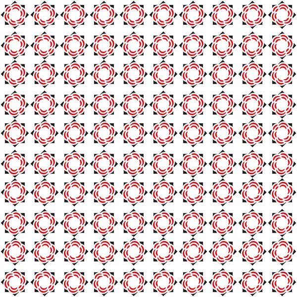 抽象的な混沌とした幾何学的なパターン。三角形のグレーと白の円でカオス旋回白い背景の上の抽象化 — ストックベクタ