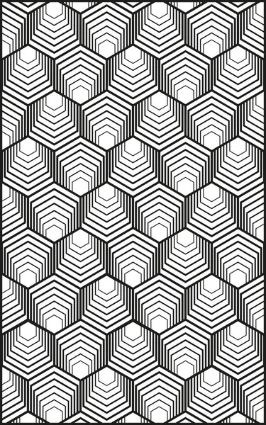 Vektör modern geometri desen altıgen, geometrik arka plan, retro doku, hippi moda tasarımı