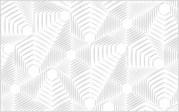 Vector moderno patrón de geometría hexágono, fondo geométrico abstracto, impresión de moda, monocromo textura retro, diseño de moda hipster — Vector de stock