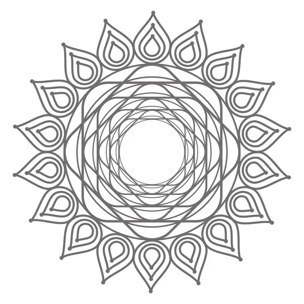 Векторна ілюстрація Дизайн квітки абстрактна структура стилю — стоковий вектор