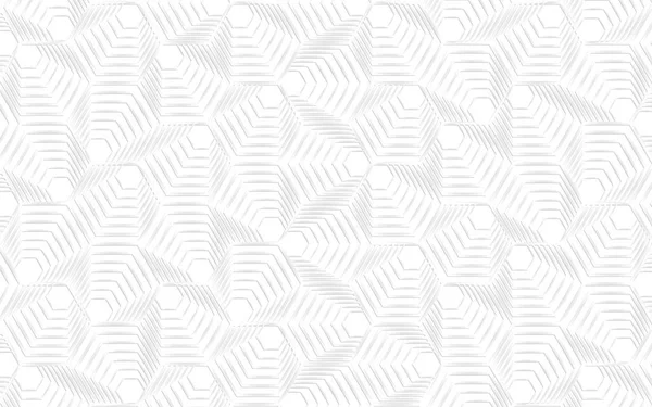 Vektor modernes Geometriemuster Sechseck, abstrakter geometrischer Hintergrund, trendiger Druck, monochrome Retro-Textur, Hipster-Mode-Design — Stockvektor