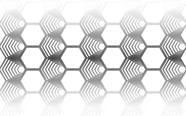 Vector model geometrie modernă hexagon, fundal geometric abstract, imprimare la modă, textură retro monocrom, design de modă hipster — Vector de stoc