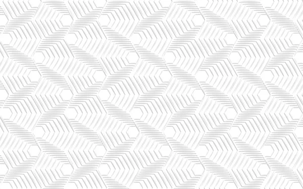 Vektor modernes Geometriemuster Sechseck, abstrakter geometrischer Hintergrund, trendiger Druck, monochrome Retro-Textur, Hipster-Mode-Design — Stockvektor