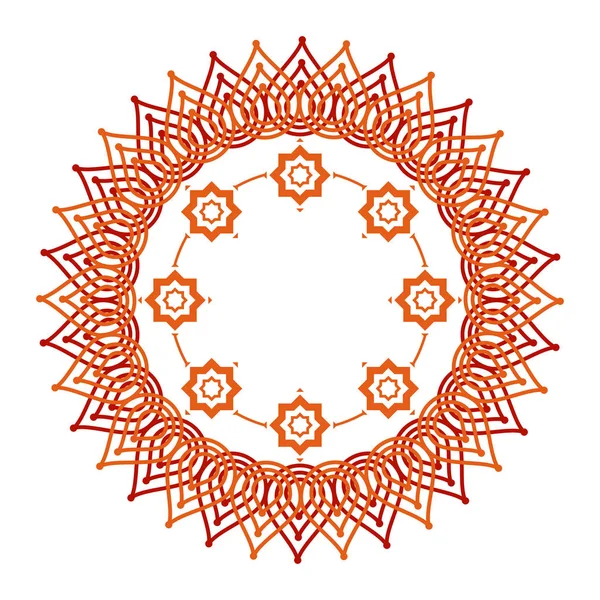 Векторна ілюстрація Дизайн квітки абстрактний стиль молекулярна структура — стоковий вектор