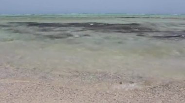 Afrika görünümü Kızıldeniz ve sahil şeridi. Mısır