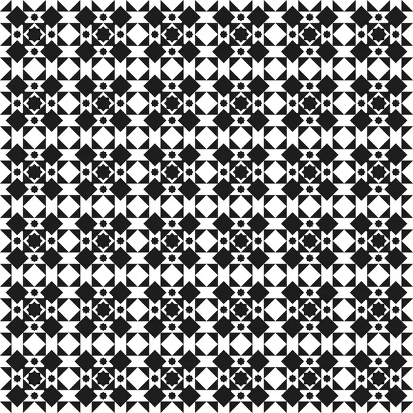 Seamless black and white pattern background abstract — Stock Vector