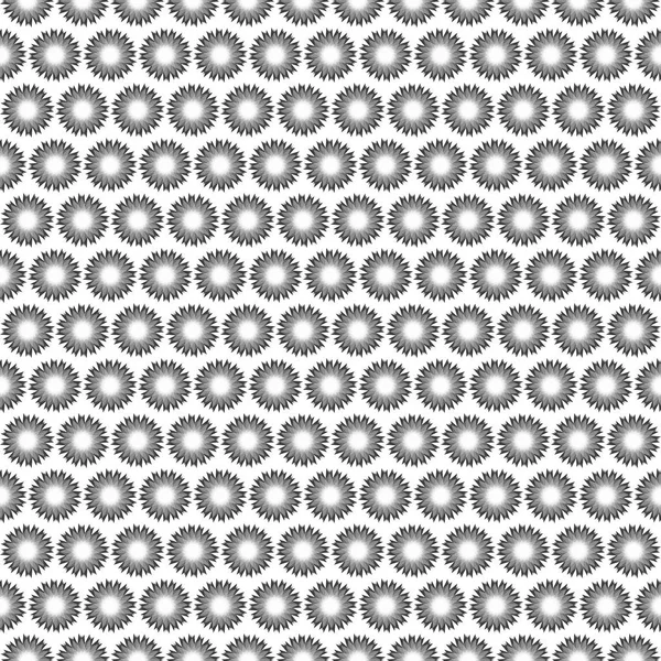 Naadloze zwart-wit patroon achtergrond abstract — Stockvector