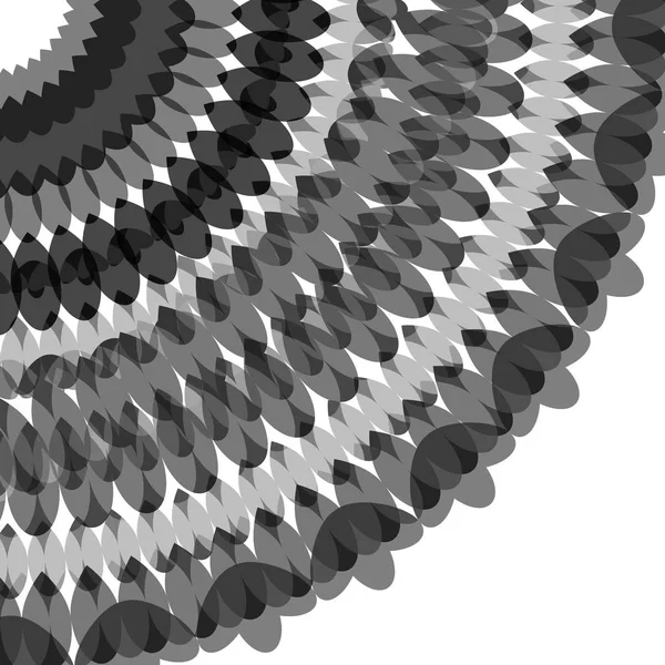 Abstractie op achtergrond cirkelen chaotisch in een cirkel — Stockvector