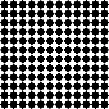 Vektör modern geometri desen altıgen, geometrik arka plan, modaya uygun yazıcı, tek renkli retro doku, hippi moda tasarımı