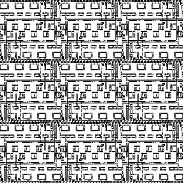 Wektor wzór nowoczesnej geometrii, streszczenie tło geometrycznych, modny monochromatyczne, drukowania retro tekstura, projektowanie mody hipster — Wektor stockowy