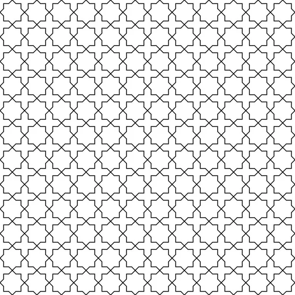 Vector moderno patrón de geometría hexágono, fondo geométrico abstracto, impresión de moda, monocromo textura retro, diseño de moda hipster — Archivo Imágenes Vectoriales