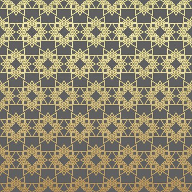 Vektör modern geometri desen altıgen, geometrik arka plan, modaya uygun yazıcı, tek renkli retro doku, oryantal çizimleri tasarım