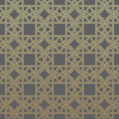 Vektör modern geometri desen altıgen, geometrik arka plan, modaya uygun yazıcı, tek renkli retro doku, oryantal çizimleri tasarım