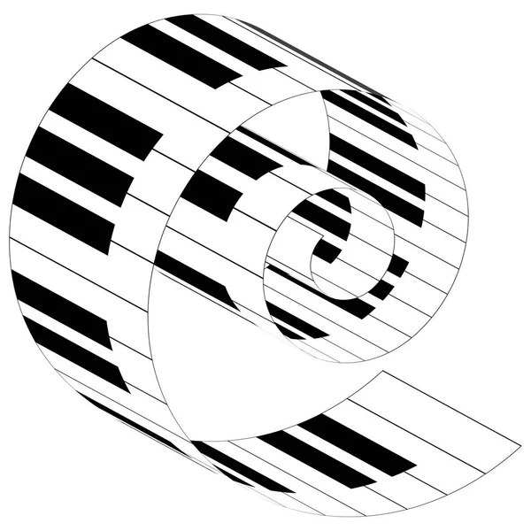 Muzycznym ikony klawiszy fortepianu — Zdjęcie stockowe