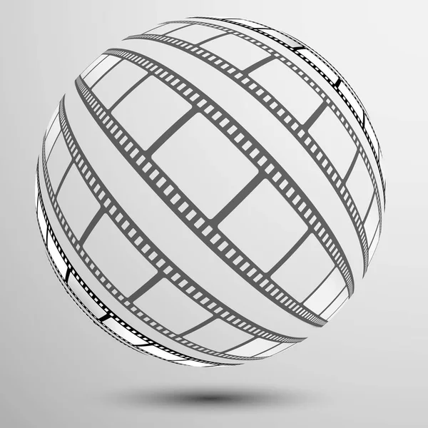 Film, Film, Foto, Filmstreifensatz des Filmrahmens, Illustration — Stockfoto