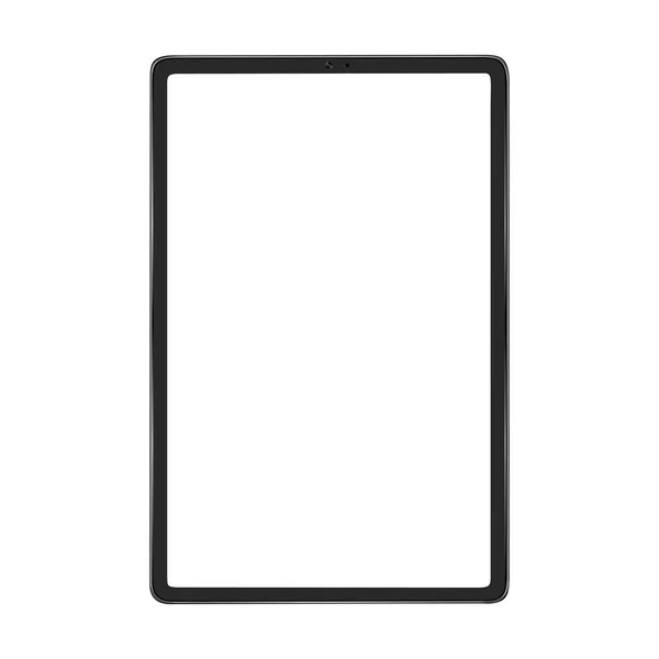 白色背景的黑色智能手机 — 图库矢量图片