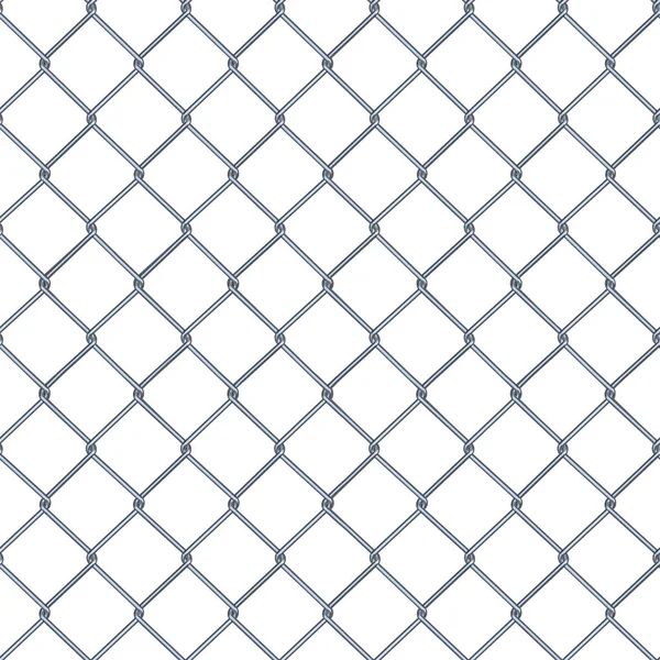 Seamless Texture Steel Mesh Netting White Background Illustration