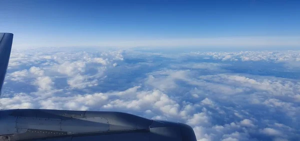 Engine Cover Aircraft Sky — Stock Photo, Image