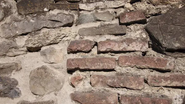 Старый Каменный Забор Грузии — стоковое фото