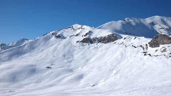 Die Französischen Alpen Winter Frankreich — Stockfoto