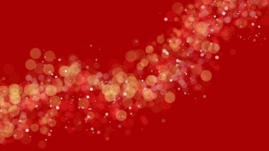 Noel gecesi sihirli ışıklar ve bokeh.