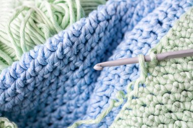 Kancalı tığ işi hobisi. Kapat..