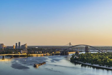 A view of the Dnipro River