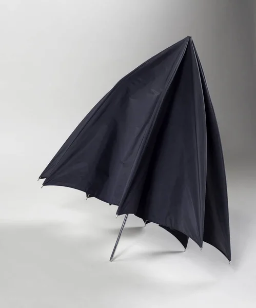 Eski siyah fotoğraf şemsiye — Stok fotoğraf