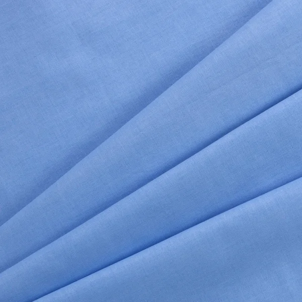 Tela azul, fragmento, primer plano — Foto de Stock