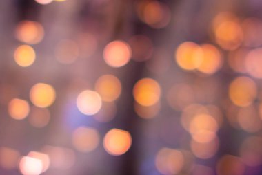 Renkli Bokeh bulanık ışıkları söndürdü. Soyut arkaplan