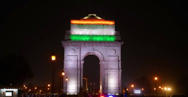 Hindistan Kapısı, Rajpath boyunca uzanan bir savaş anıtıdır.