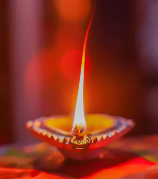 Deepawali a fények hindu fesztiválja. — Stock Fotó