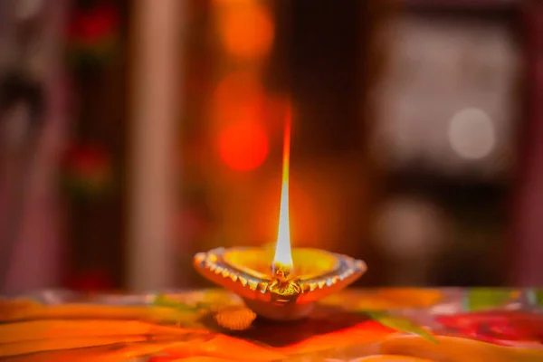 Deepawali to hinduski festiwal świateł — Zdjęcie stockowe