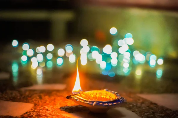 Deepawali, Hindu ışık festivali. — Stok fotoğraf