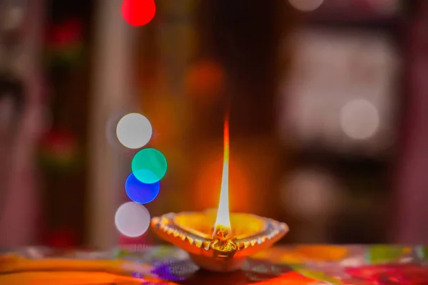 Deepawali är den hinduiska ljusfestivalen — Stockfoto