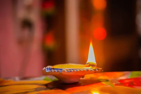 Депавалі є індуїстським святом світла. — стокове фото