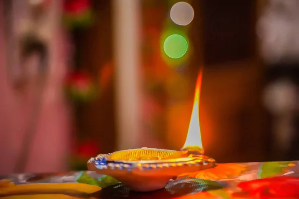 Deepawali es el festival hindú de luces —  Fotos de Stock