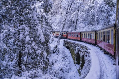 Dünya Mirası Sitesi Kalka Shimla Demiryolu..