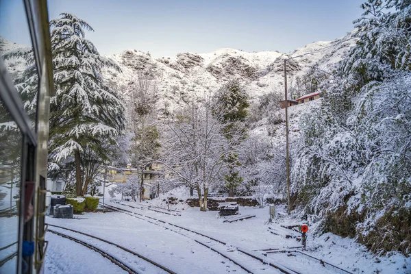 WORLD HERITAGE SITE KALKA SHIMLA RAILWAY.. — Fotografie, imagine de stoc