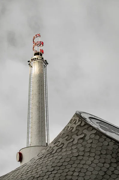 Finlandiya 'da gökyüzünde dalgalar. En büyüğü 