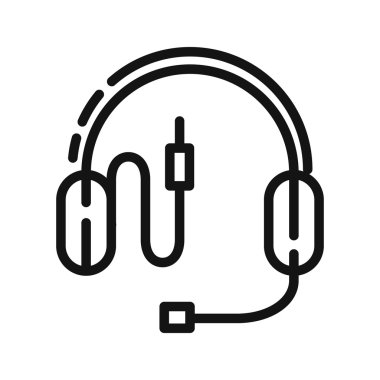 kulaklık vektör çizim tasarım destek